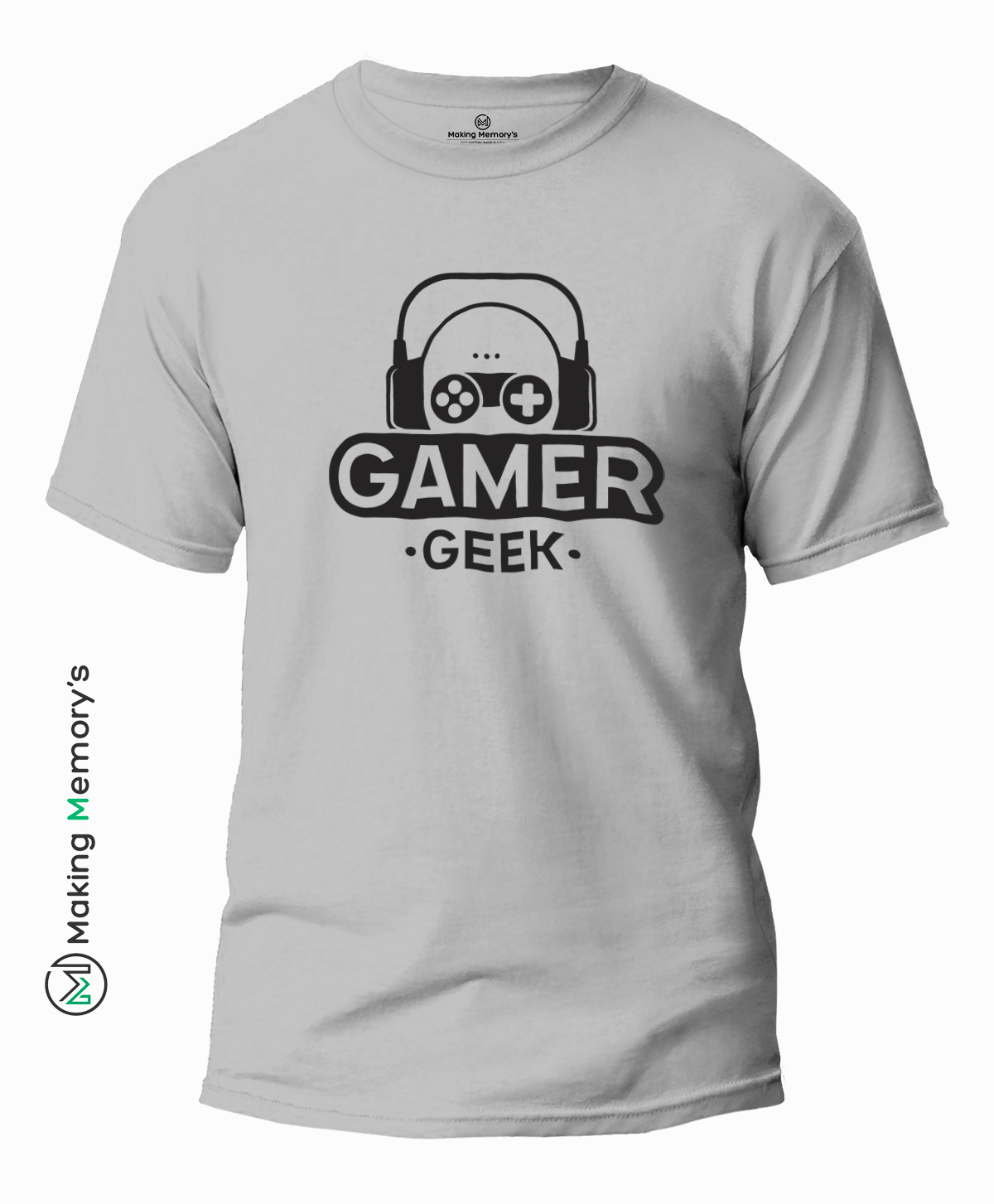 Gamer-Geek-Gray-T-Shirt