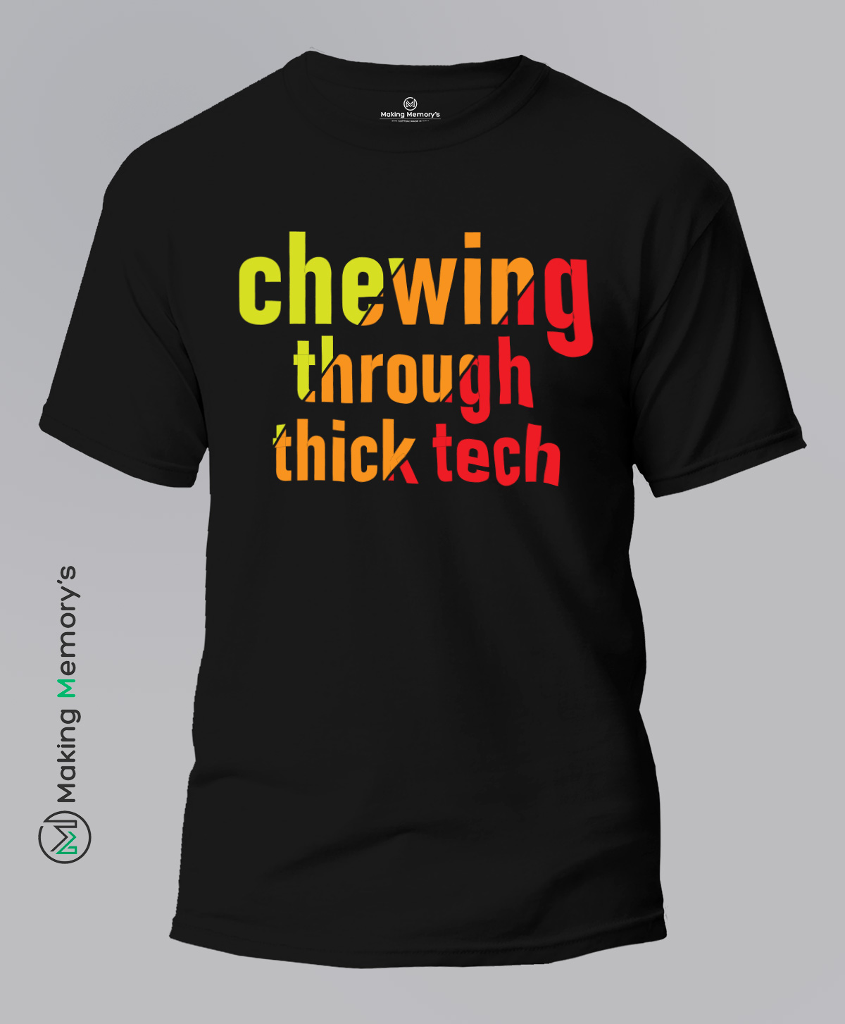 Chewing-Through-Thick-Tech-Black-T-Shirt