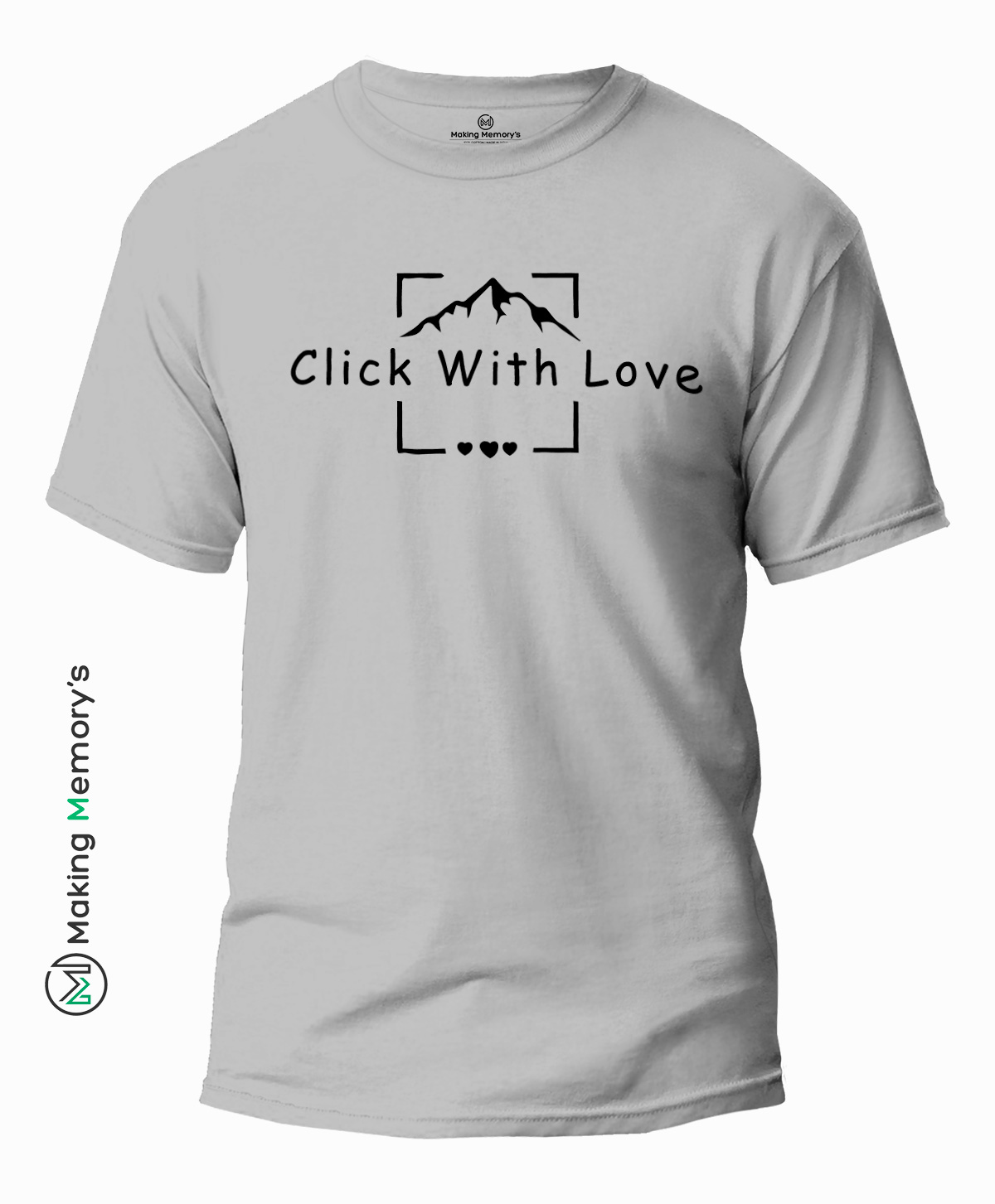 Click-With-Love-Gray-T-Shirt