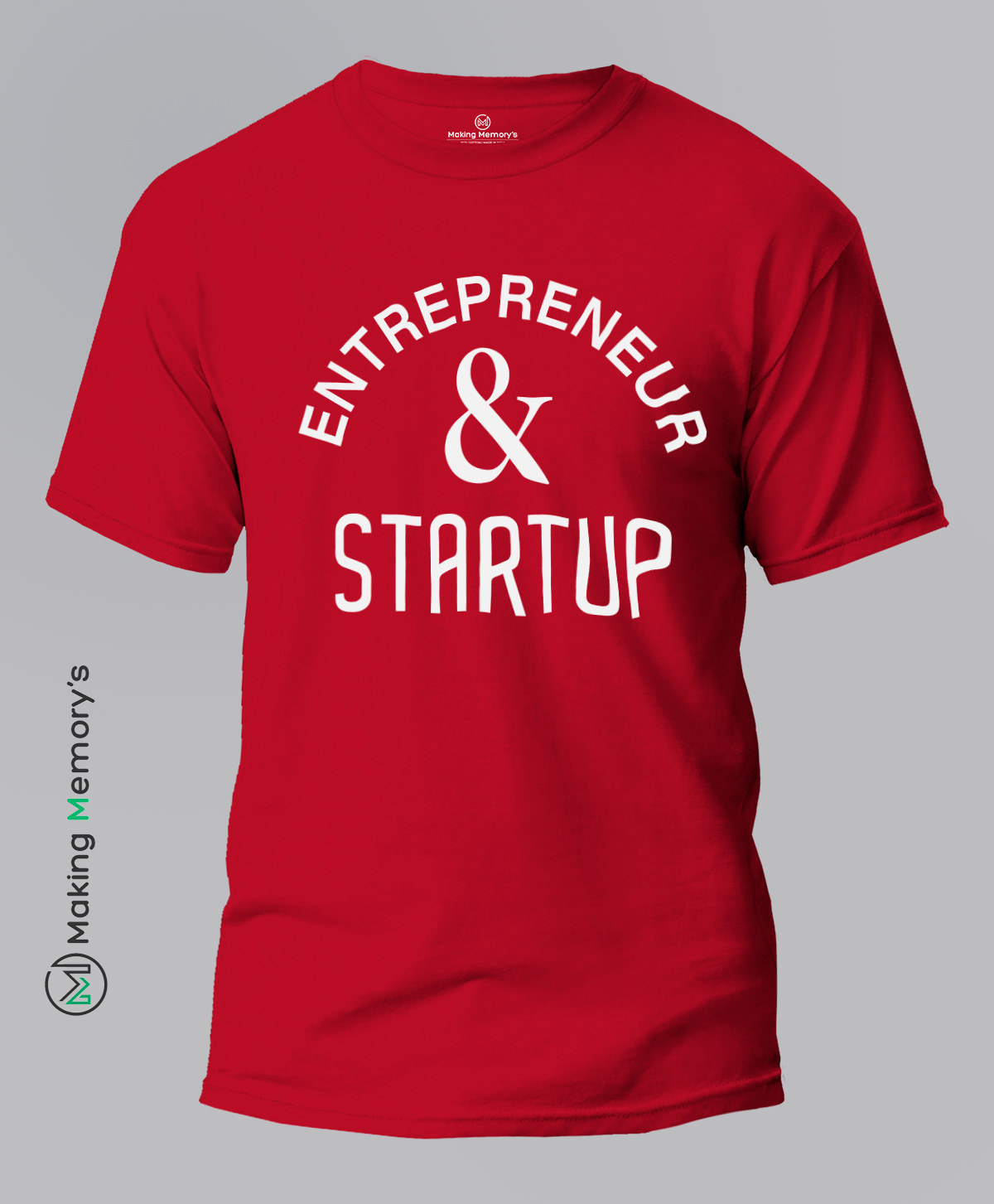 Entrepreneur-And-Startup-Red-T-Shirt
