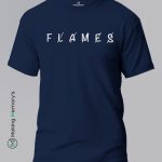 Flames-White-T-Shirt