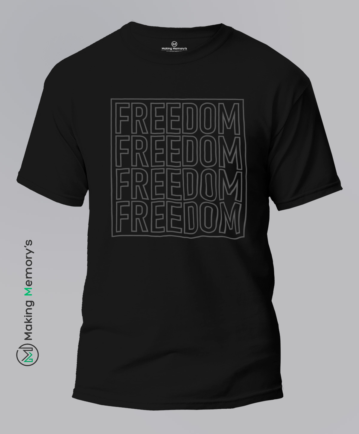 Freedom-Black-T-Shirt