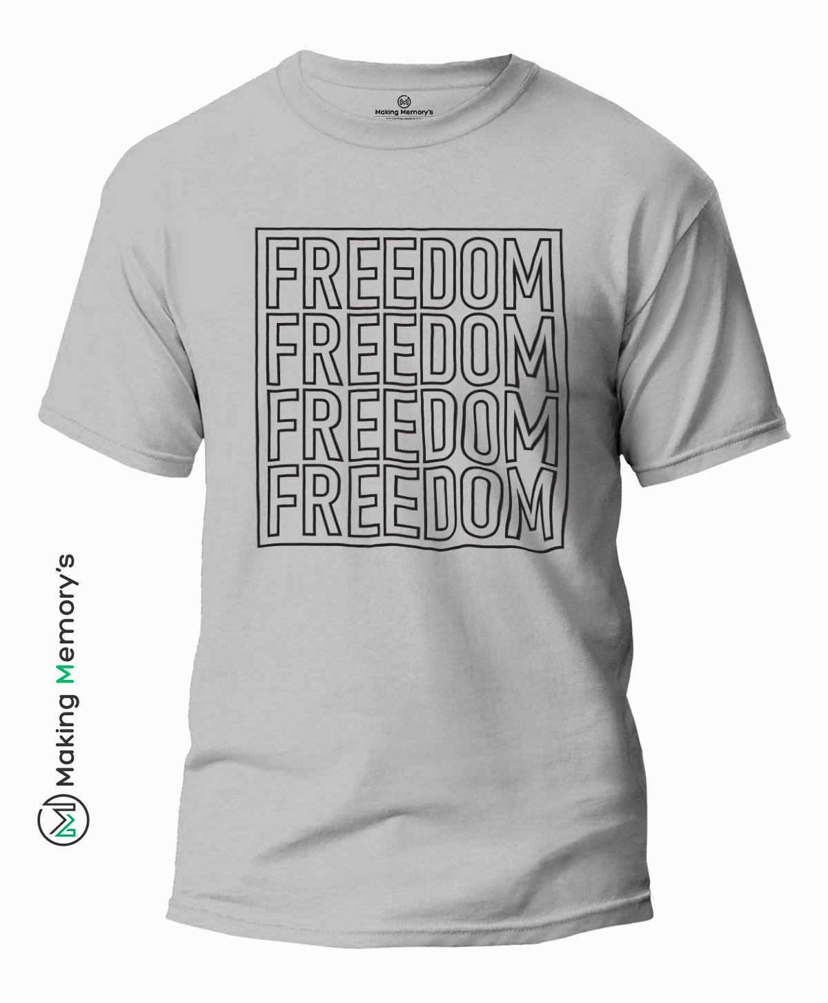Freedom-Gray-T-Shirt