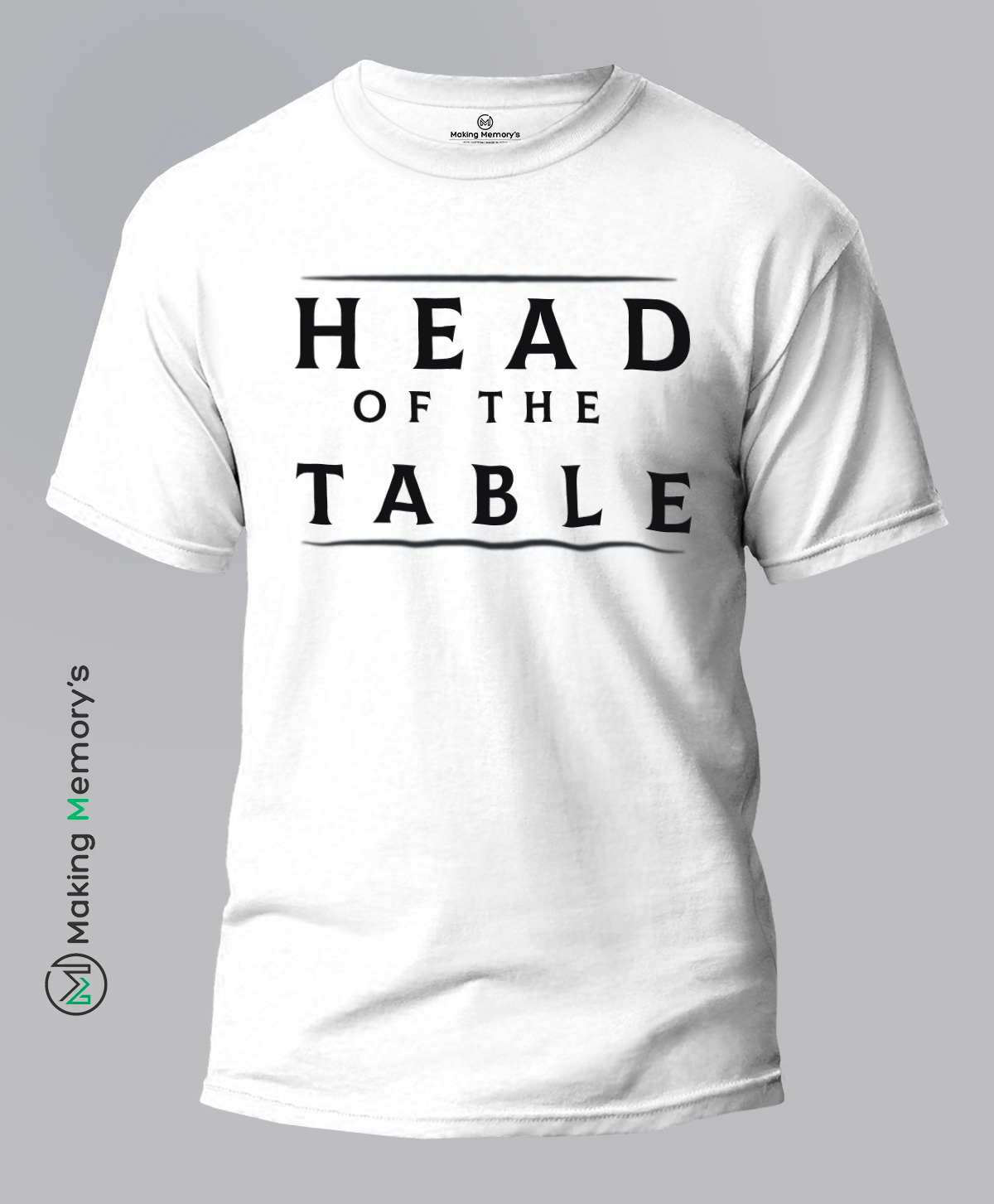 Head-Of-The-Table-White-T-Shirt