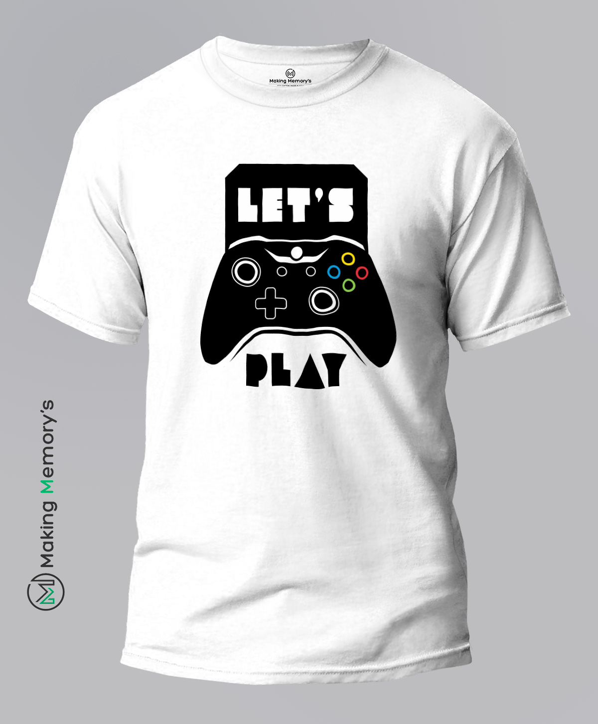 Let's-Play-White-T-Shirt