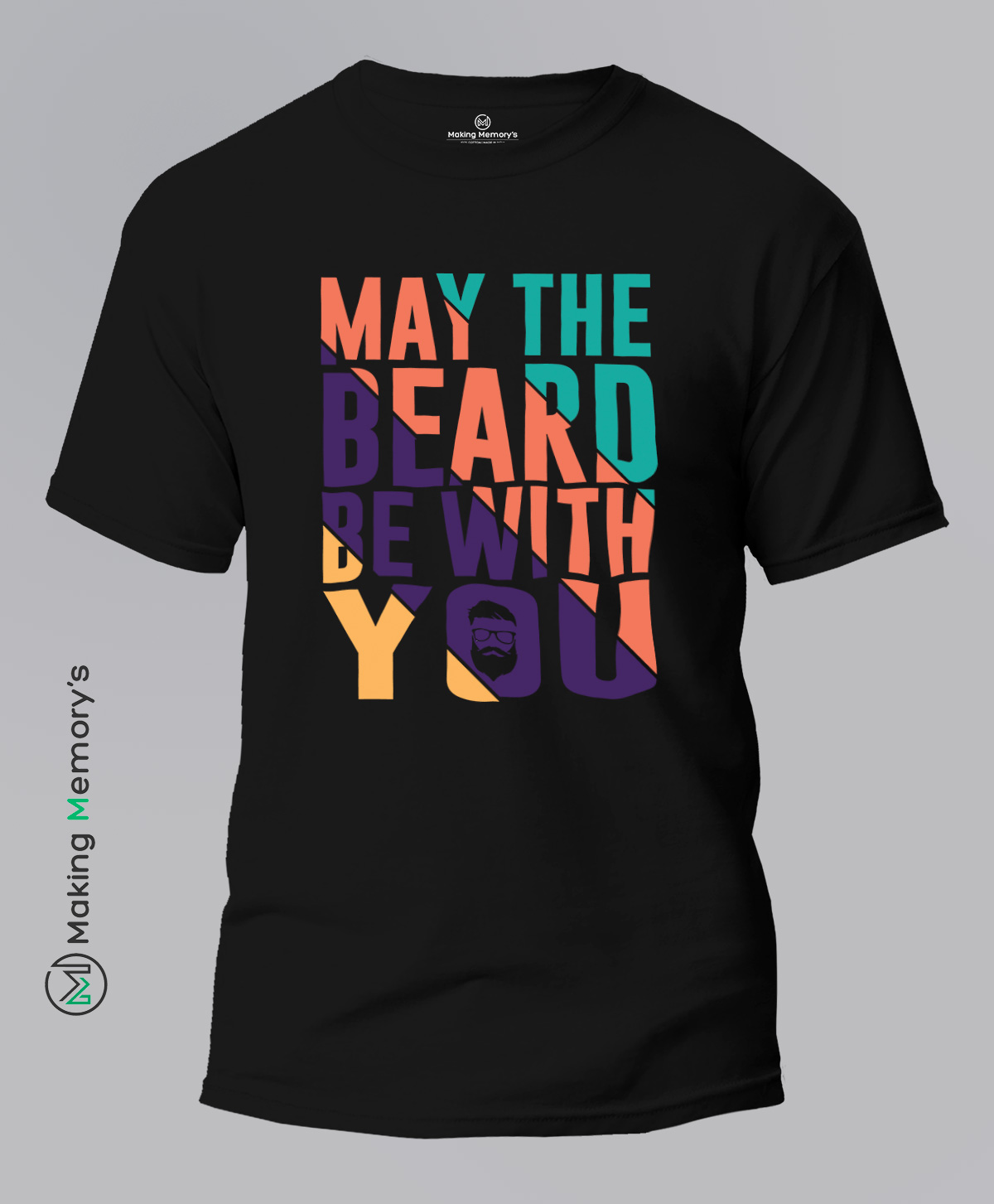 May-The-Beard-Be-With-You-Black-T-Shirt