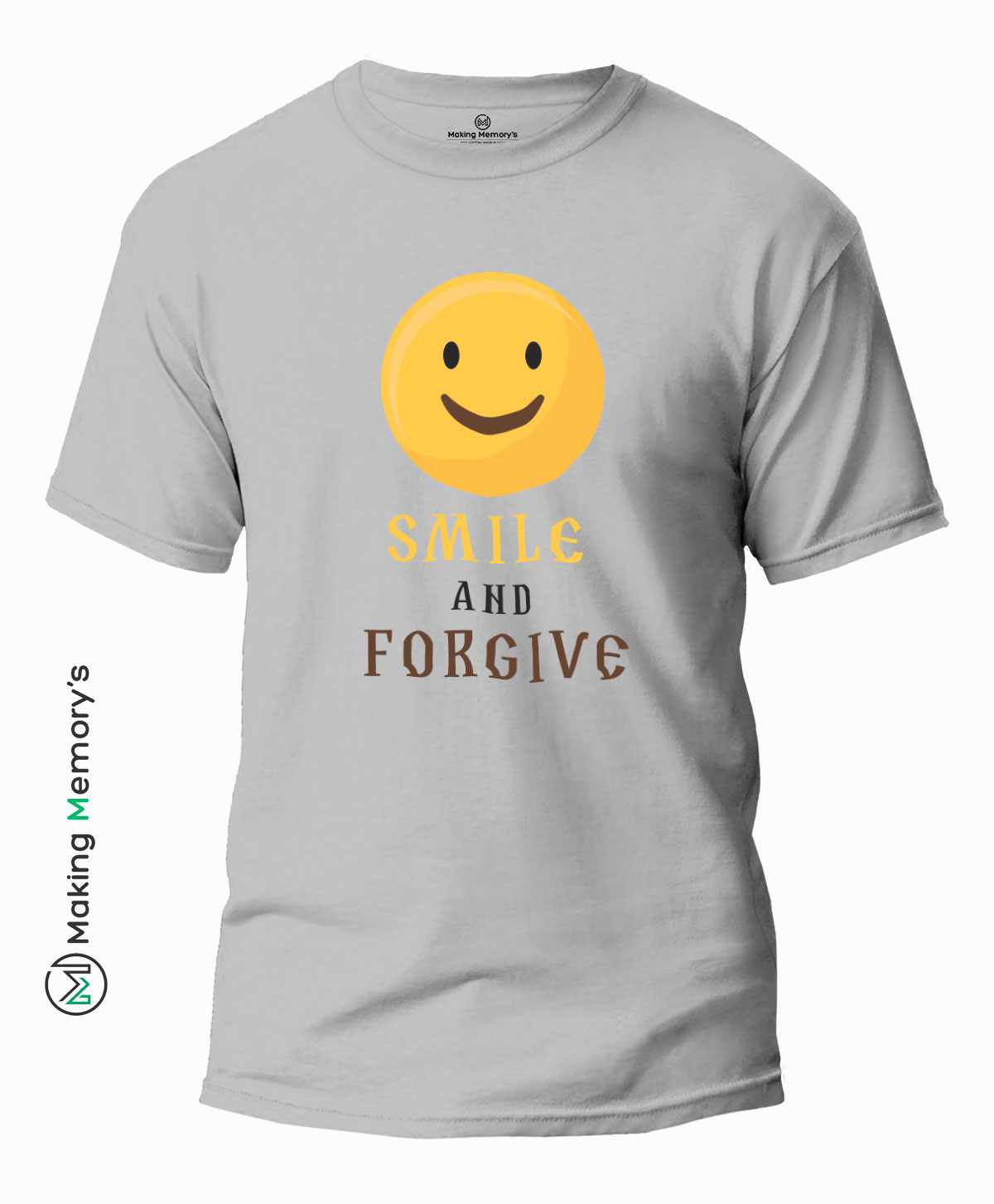 Smile-and-Forgive-Gray-T-Shirt