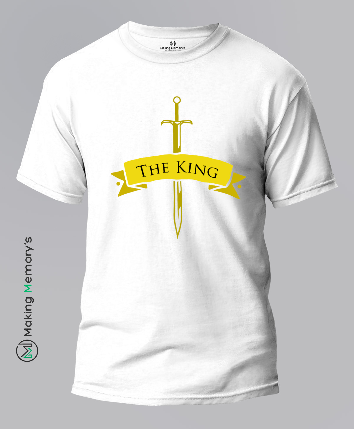 The-King-White-T-Shirt