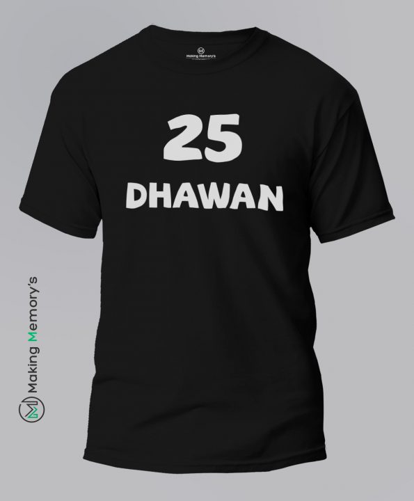 25-Dhawan-IPL-Black-T-Shirt-Making Memory’s