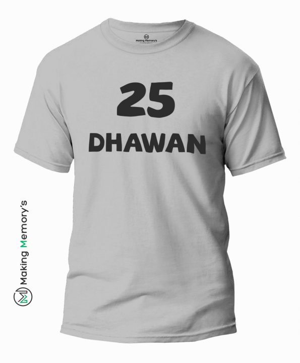 25-Dhawan-IPL-Gray-T-Shirt-Making Memory’s