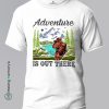 Adventure-Is-Out-There-White-T-Shirt - Making Memory's