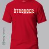 Be-Stronger-Than-Your-Excuses-Red-T-Shirt-Making Memory's