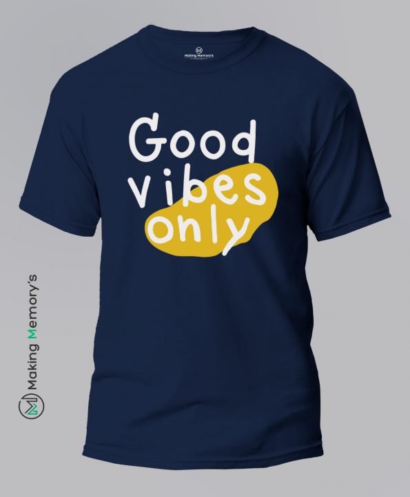 Good-Vibes-Only-Blue-T-Shirt