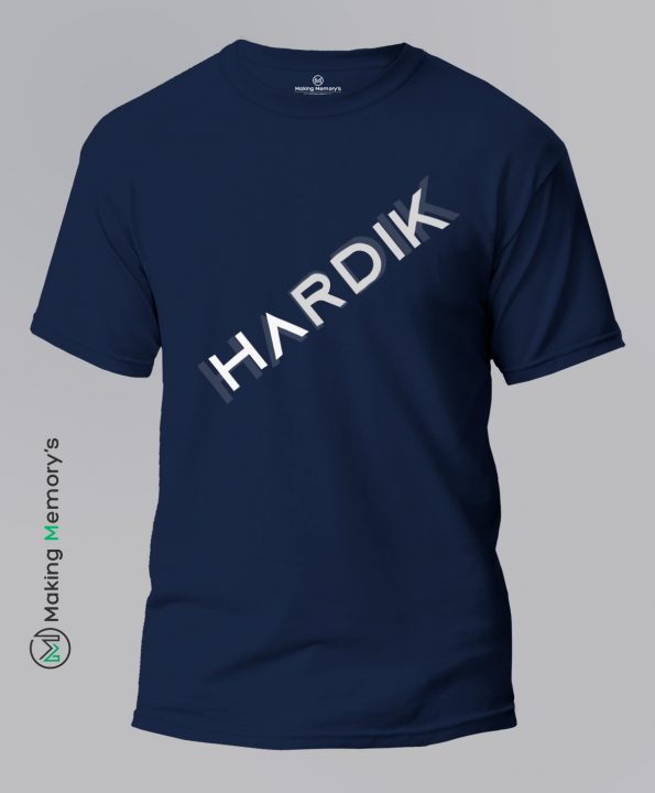 Hardik-Cricket-Blue-T-Shirt-Making Memory’s