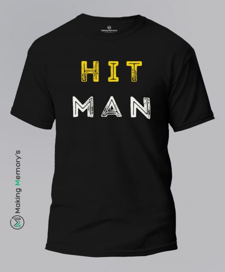 Hit-Man-IPL-Black-T-Shirt-Making Memory's