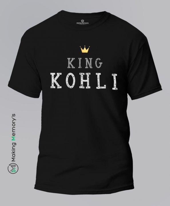 King-Kohli-IPL-Black-T-Shirt-Making Memory’s