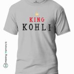 King-Kohli-IPL-Gray-T-Shirt-Making Memory's