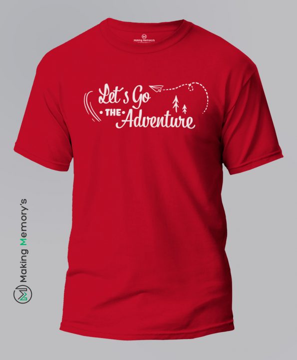 Let_s-go-the-adventure-Red-T-Shirt