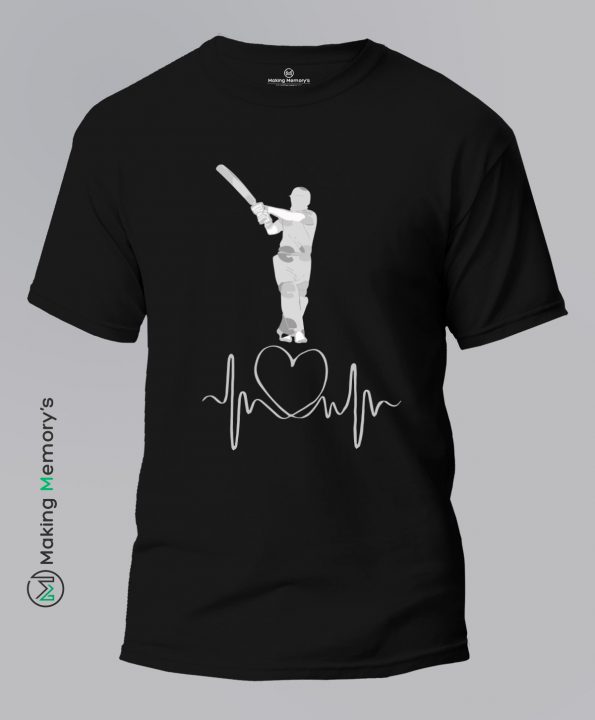Life-Of-Cricket-Black-T-Shirt