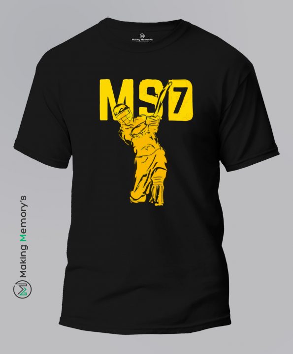 MSD-7-Black-T-Shirt
