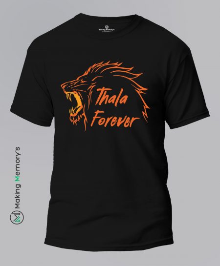 Thala-Forever-Black-T-Shirt-Making Memory's