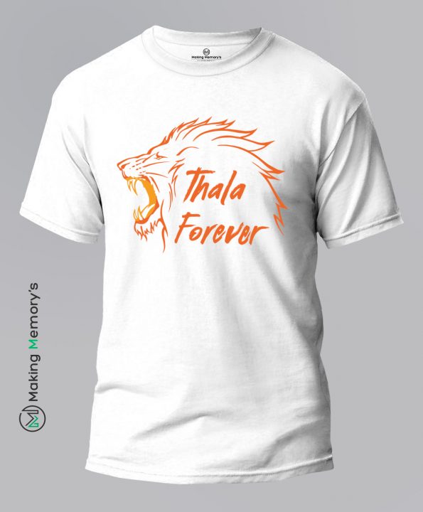 Thala-Forever-White-T-Shirt-Making Memory’s