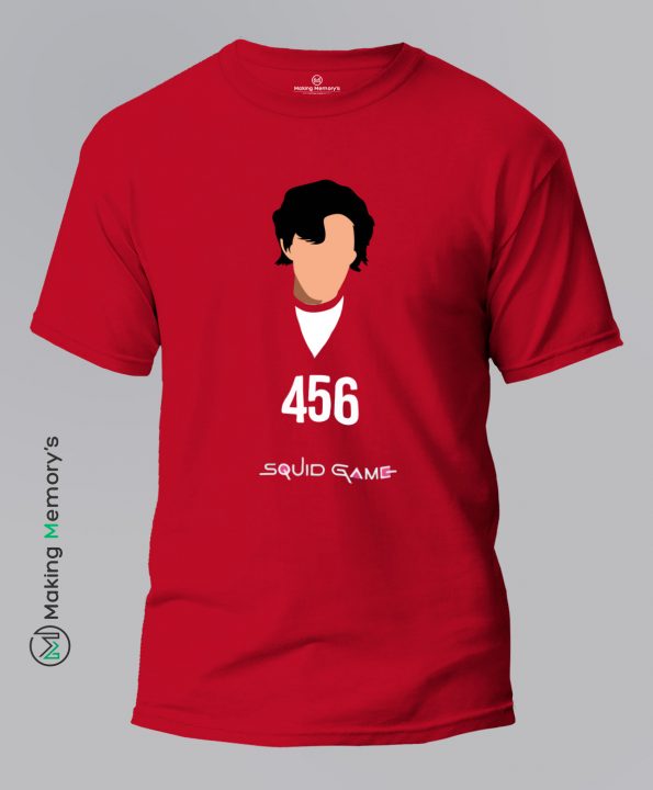 456-Squid-Game-Red-T-Shirt-Making Memory’s