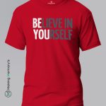 Believe-In-Yourself-Red-T-Shirt-Making Memory's