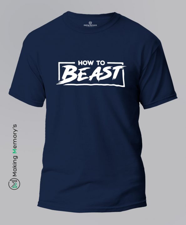 How-To-Beast-Blue-T-Shirt-Making Memory’s