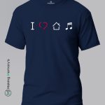I-love-Home-Music-Gray-T-Shirt-Making Memory’s