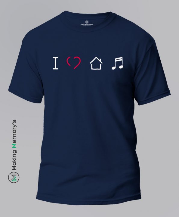 I-love-Home-Music-Blue-T-Shirt-Making Memory’s
