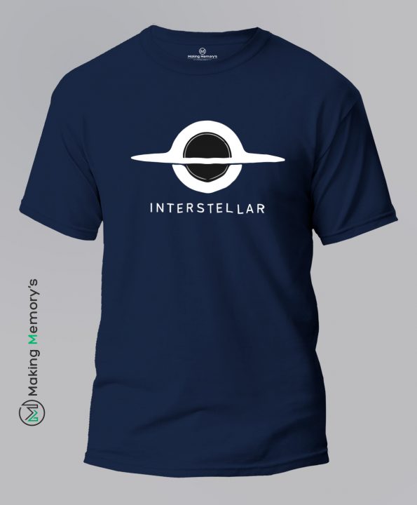Interstellar-Blackhold-Blue-T-Shirt-Making Memory’s