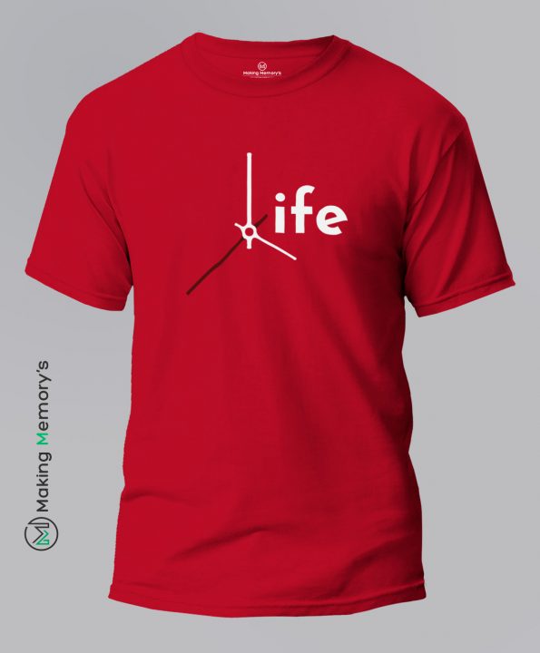 Life-Red-T-Shirt-Making Memory’s