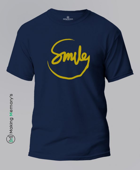 Smile-Blue-T-Shirt-Making Memory’s