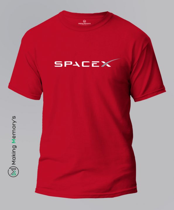 Spacex-Red-T-Shirt-Making Memory’s