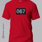 Squid-Game-No-067-Red-T-Shirt-Making Memory’s