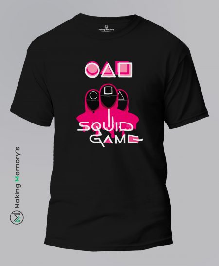 Squid-Game-Squads-Black-T-Shirt-Making Memory's