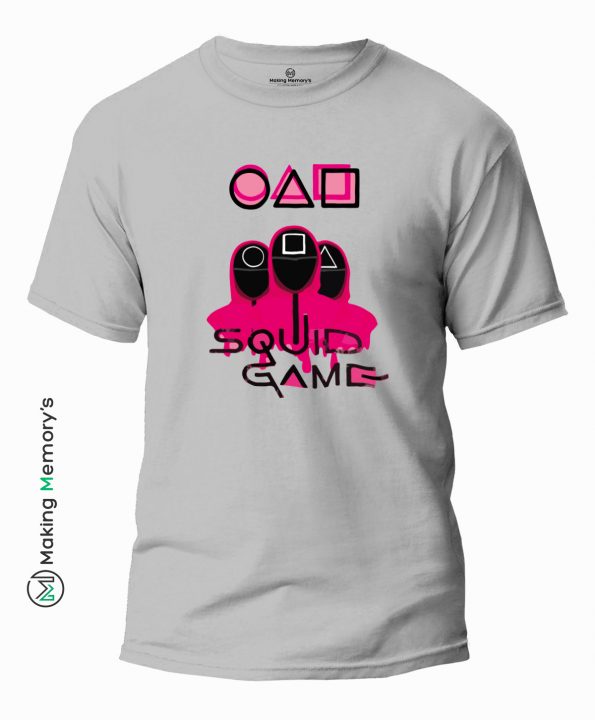 Squid-Game-Squads-Gray-T-Shirt-Making Memory’s