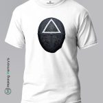 Squid-Game-Triangle-Mask-Gray-T-Shirt-Making Memory’s