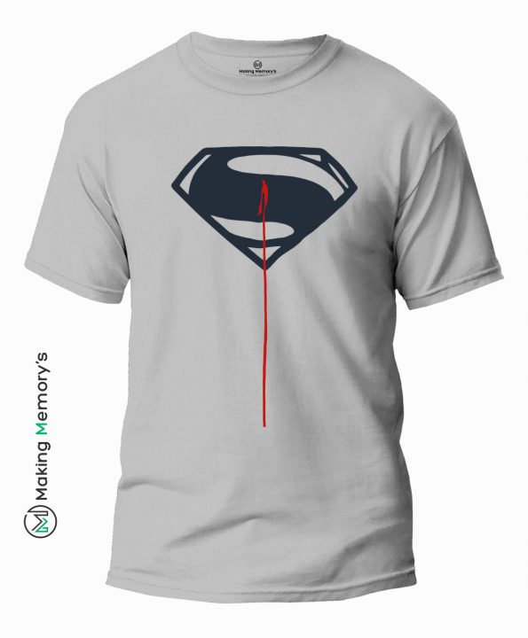 Superman-Fly-Gray-T-Shirt-Making Memory’s