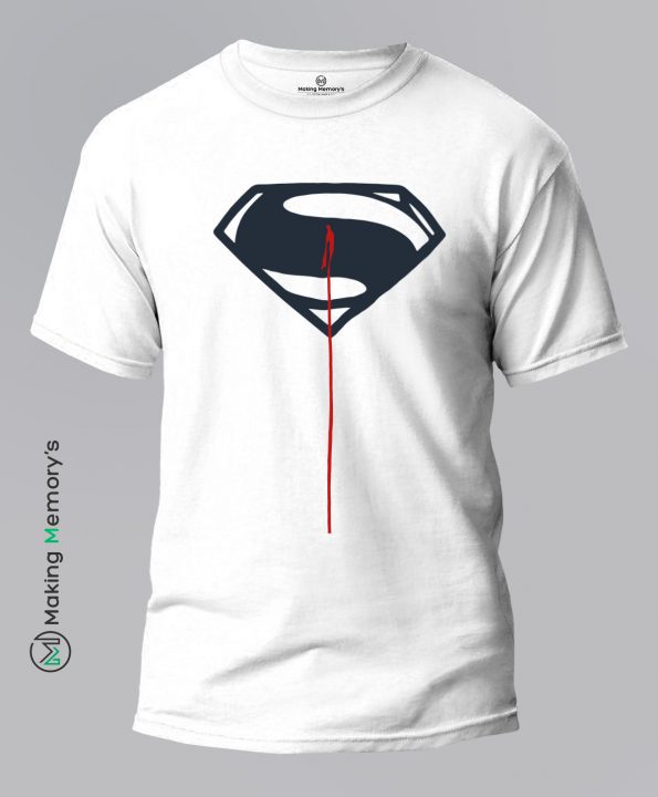 Superman-Fly-White-T-Shirt-Making Memory’s