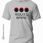 The-Face-Squid-Game-Gray-T-Shirt-Making Memory’s