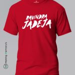 The-Ravindra-Jadeja-IPL-Red-T-Shirt – Making Memory’s