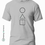 The-Squid-Game-Shapes-Gray-T-Shirt-Making Memory’s