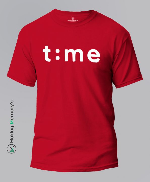 Time-Red-T-Shirt-Making Memory’s