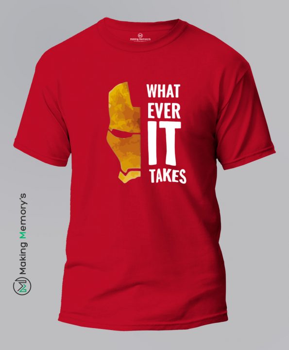 What-Ever-It-Takes-Red-T-Shirt-Making Memory’s