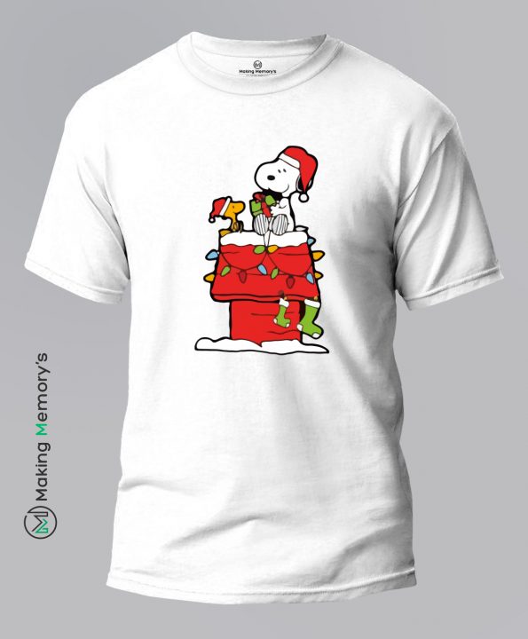 Celebrate-Christmas-White-T-Shirt – Making Memory’s