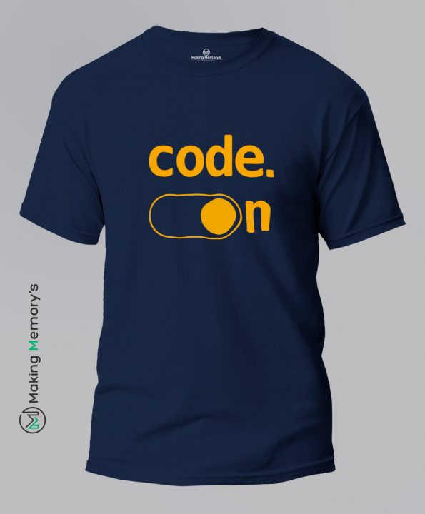 Code-On-Blue-T-Shirt – Making Memory’s