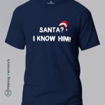 Santa–I-Know-Him!-Gray-T-Shirt – Making Memory’s