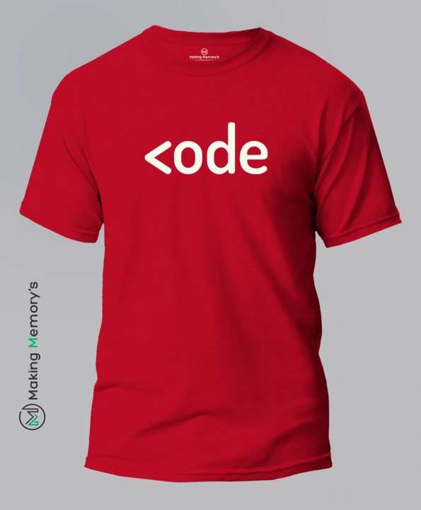 The-Code-Red-T-Shirt – Making Memory’s